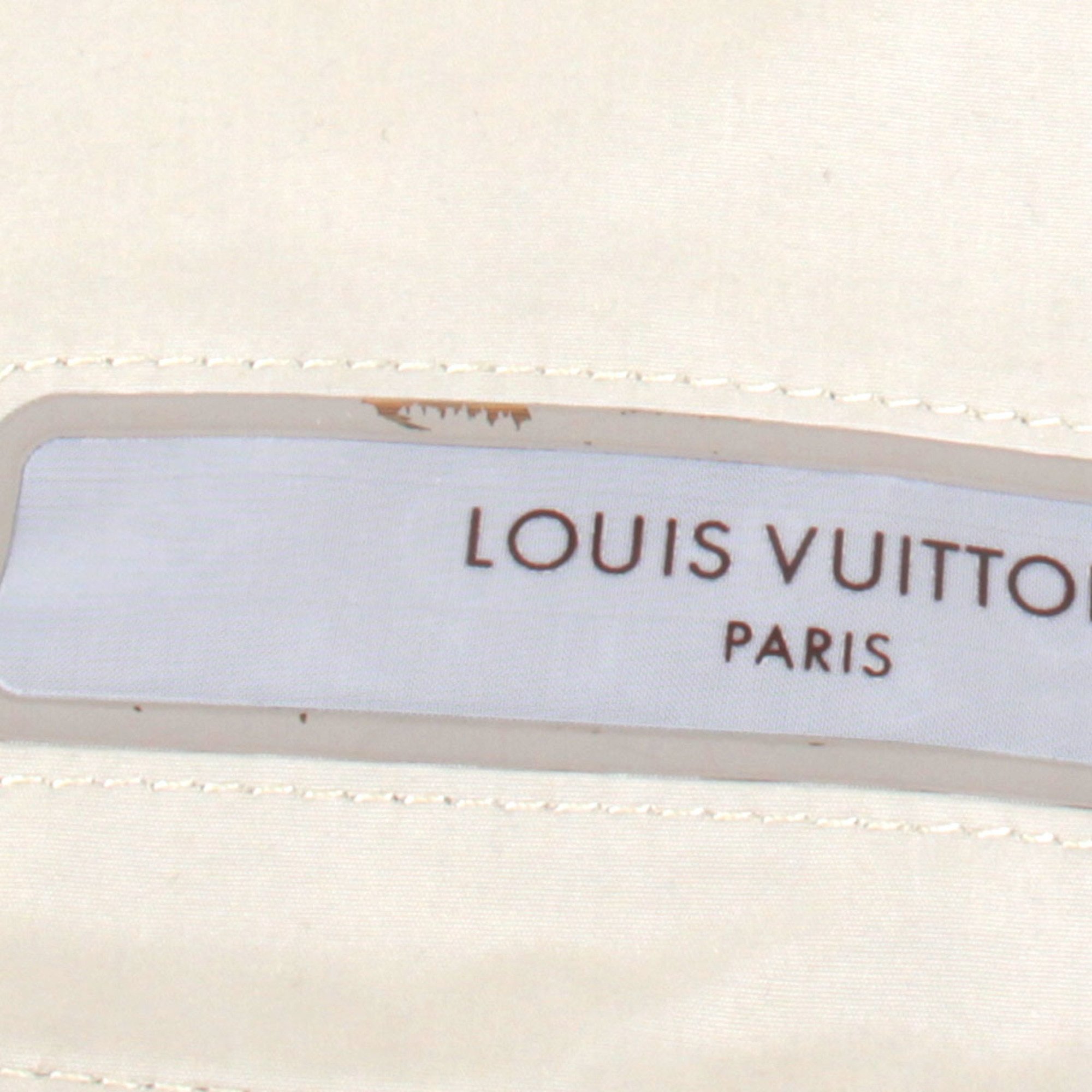 LOUIS VUITTON Truth Voyage Set Travel Pouch Polyester/Polyurethane Beige Women's