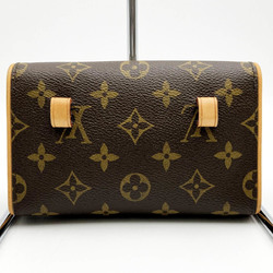 LOUIS VUITTON Pochette Florentine Monogram Waist Bag Pouch Brown Women's Men's Fashion M51855