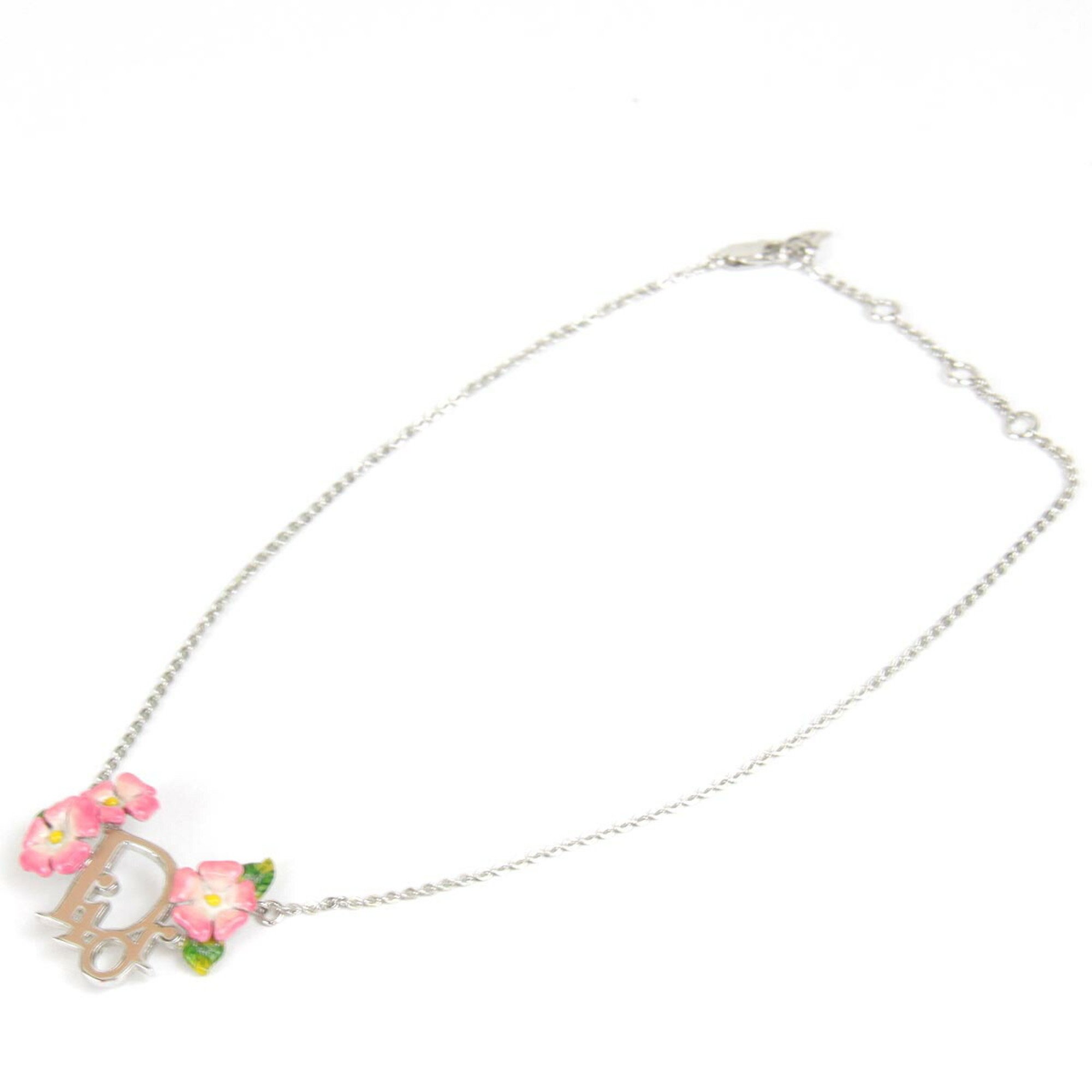 Christian Dior Hibiscus Necklace Vintage