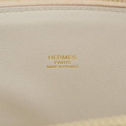 Hermes Bolide 31 Handbag Taurillon Beton Gold hardware A stamp