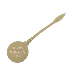 LOUIS VUITTON Monogram Empreinte Bag Charm Leather Beige Gold Hardware