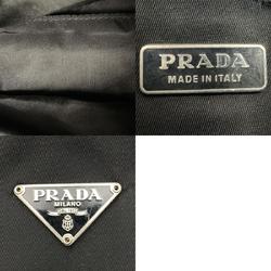 PRADA Prada Pouch Mini Bag Hobo Triangle Logo Black Nylon Ladies Men's Fashion
