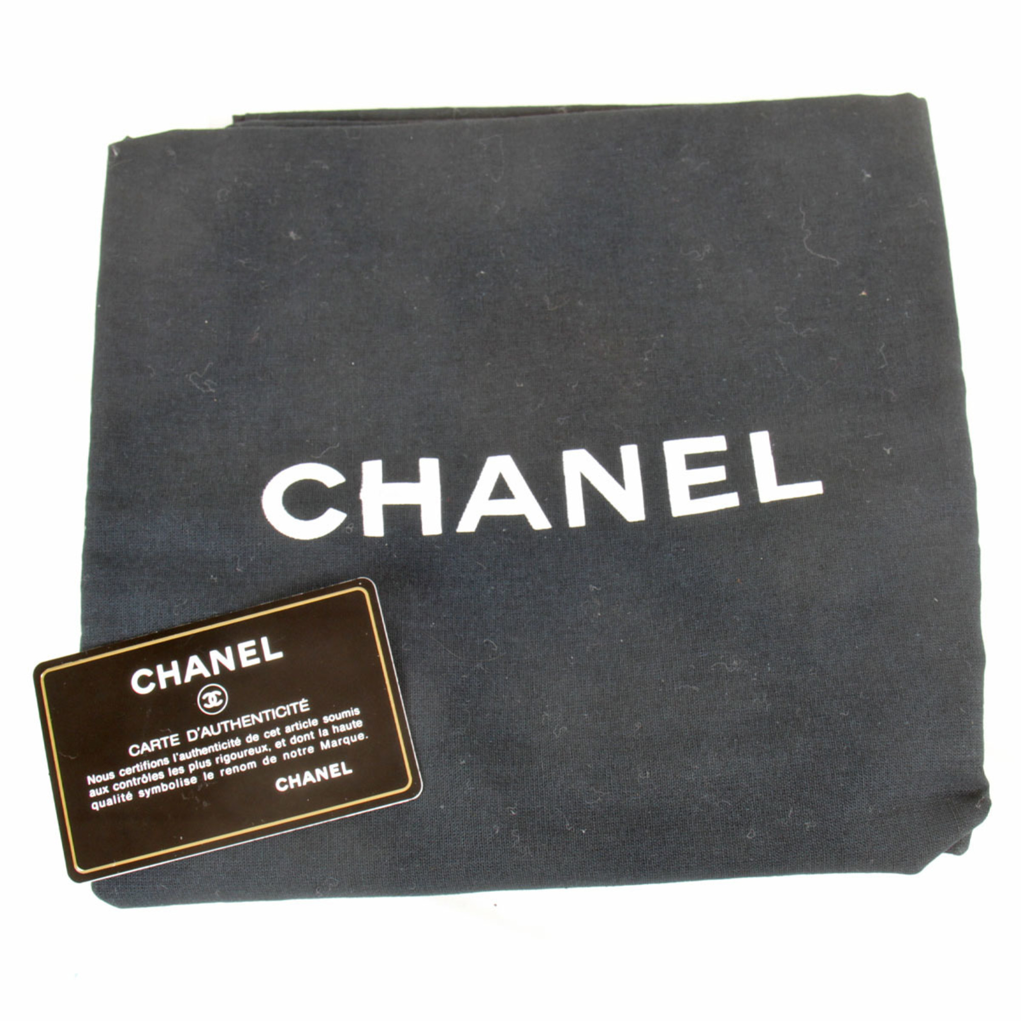 CHANEL Chanel tote bag denim navy ladies