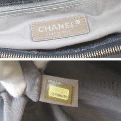 CHANEL Chanel tote bag denim navy ladies