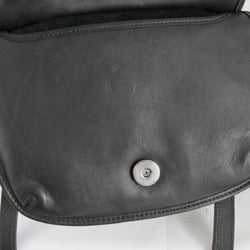 COACH Old Coach K9P-9142 Shoulder Bag Leather Black Ladies