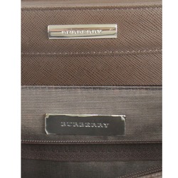 BURBERRY Burberry handbag leather brown ladies
