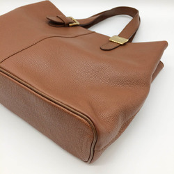 BURBERRY Burberry Tote Bag Handbag Brown Leather Nova Check Ladies Men's Fashion
