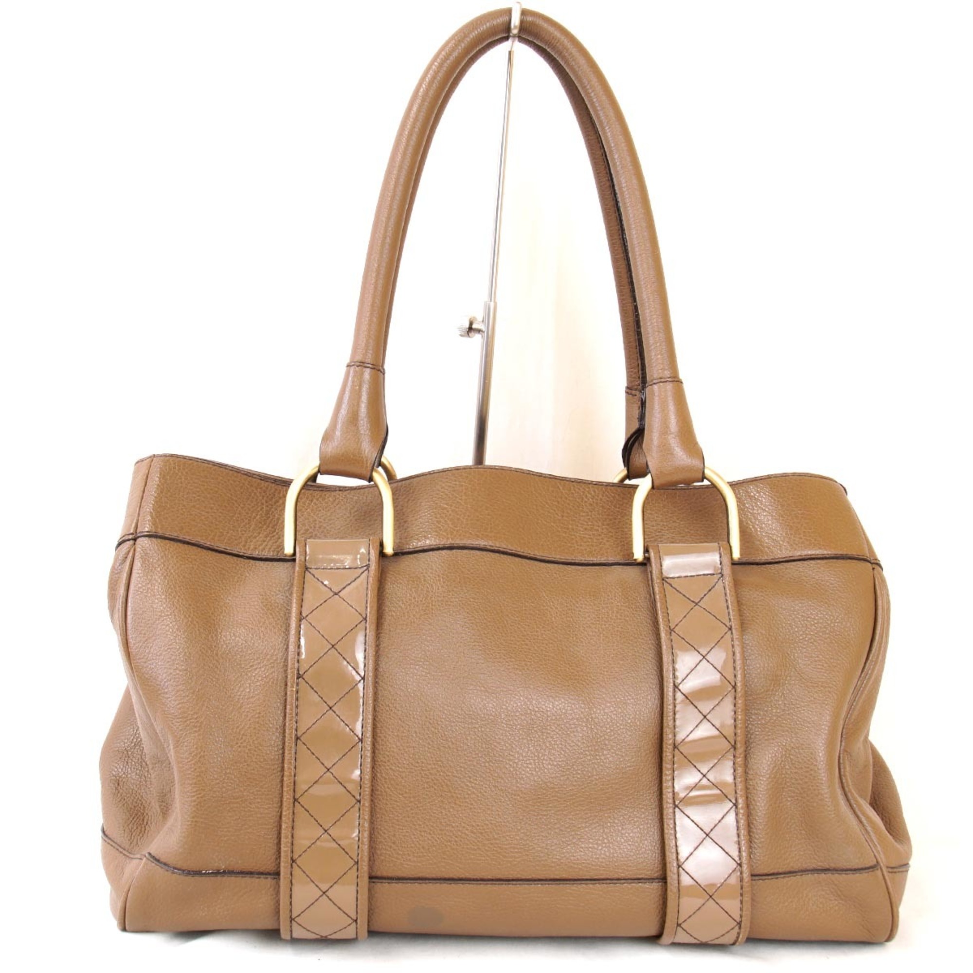 BURBERRY Boston bag leather ladies