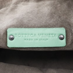 Bottega Veneta BOTTEGAVENETA Intrecciato Handbag 239988 Calf Made in Italy Green Shoulder A5 Zipper Women's