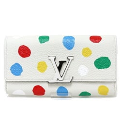 LOUIS VUITTON Yayoi Kusama Collaboration LV×YK Portefeuille Capucines Long Wallet Day Limited M81890 Multicolor