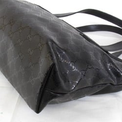 GUCCI Gucci Implement 211138 Tote Bag PVC Black Ladies