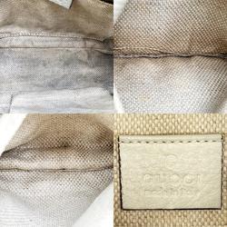 GUCCI Gucci Soho Disco Bag Shoulder Crossbody Tassel Ivory Leather Ladies 308364