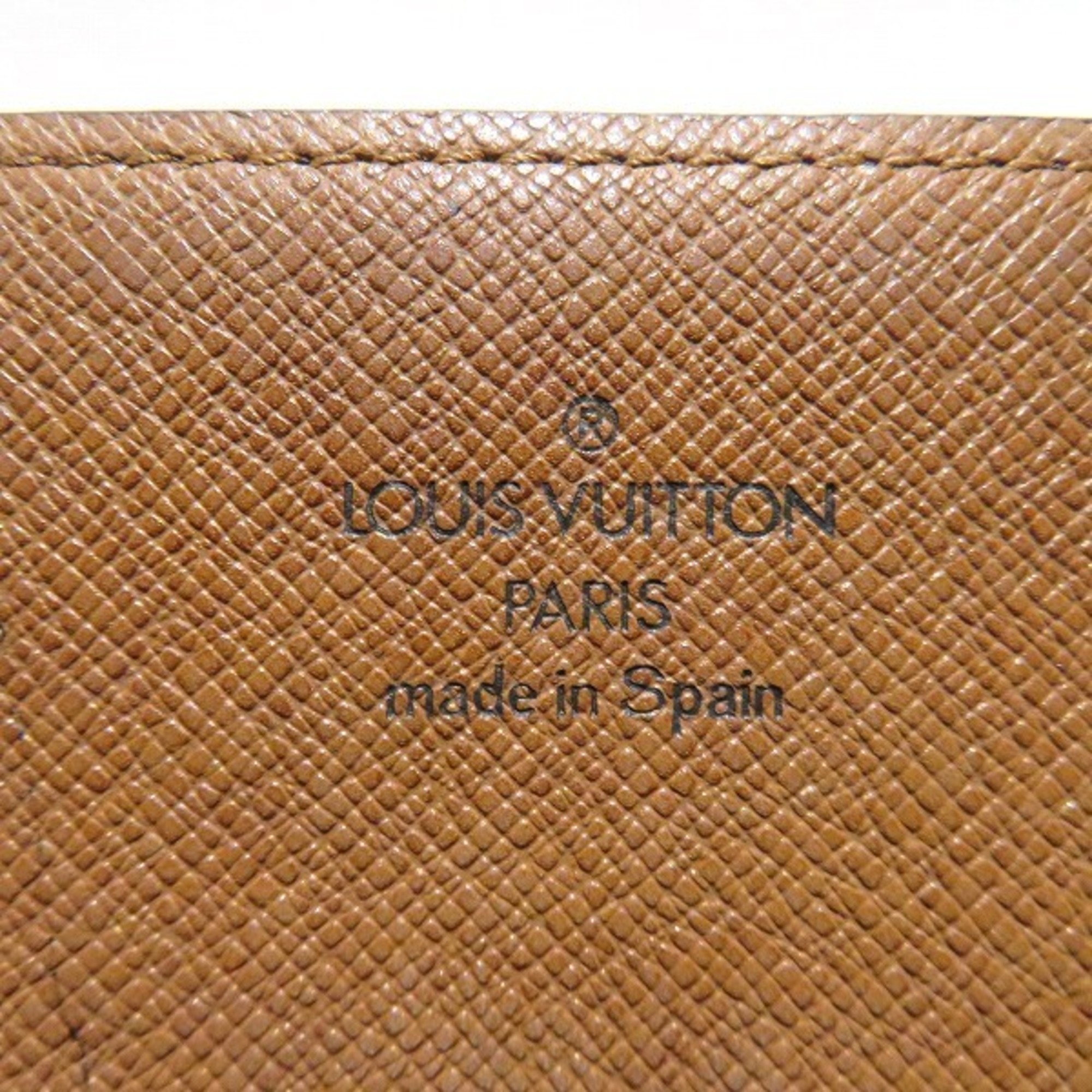Louis Vuitton Monogram Portefeuille 3 Cult Credit M61818 Wallet Bifold Long Unisex