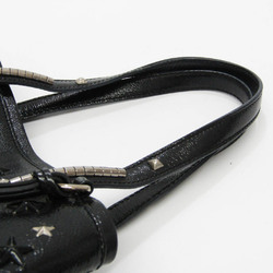 Jimmy Choo Women's Leather Studded Tote Bag Black