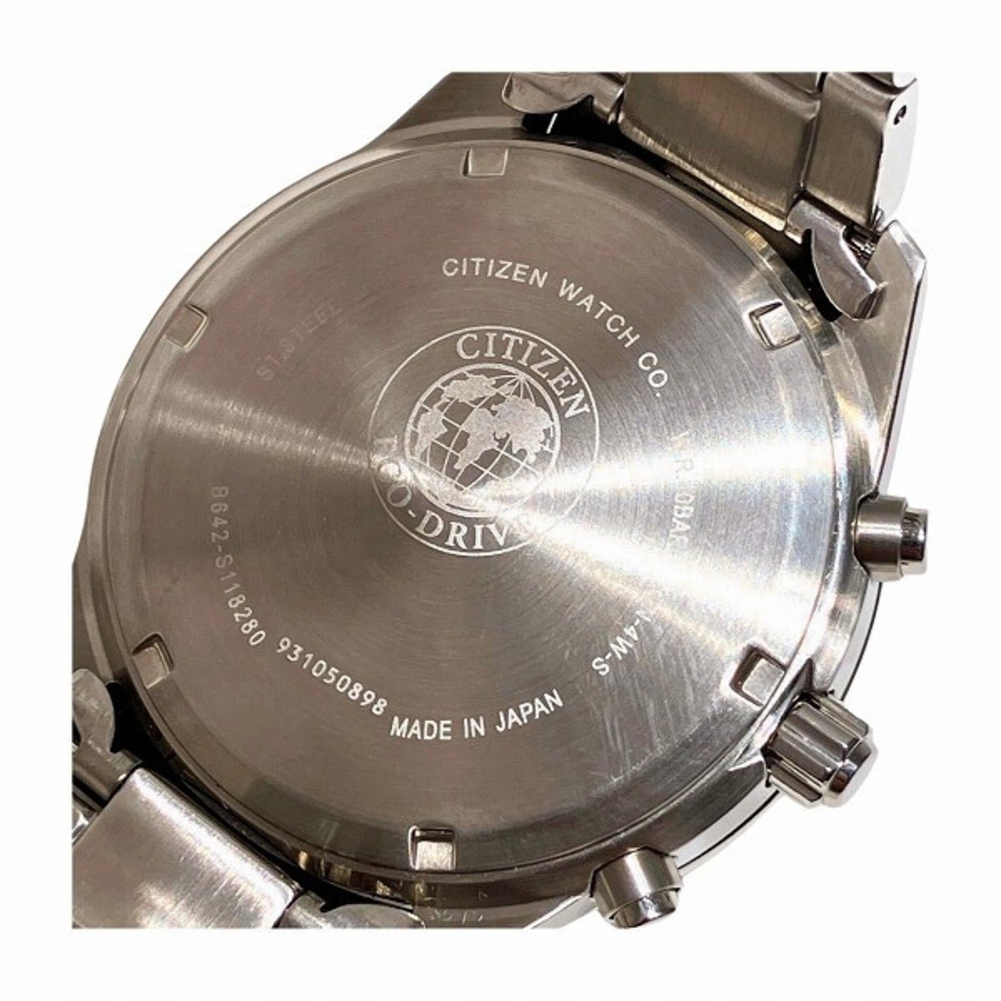 Citizen Eco Drive B642-S118280 Solar Chronograph Date Watch Men's Product