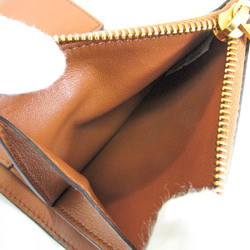 Bottega Veneta 578752 Women's Leather Wallet (tri-fold) Brown