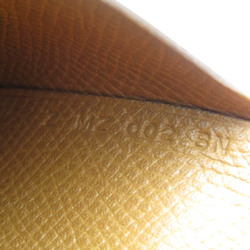 Hermes Calvi Duo Epsom Leather Card Case Gold