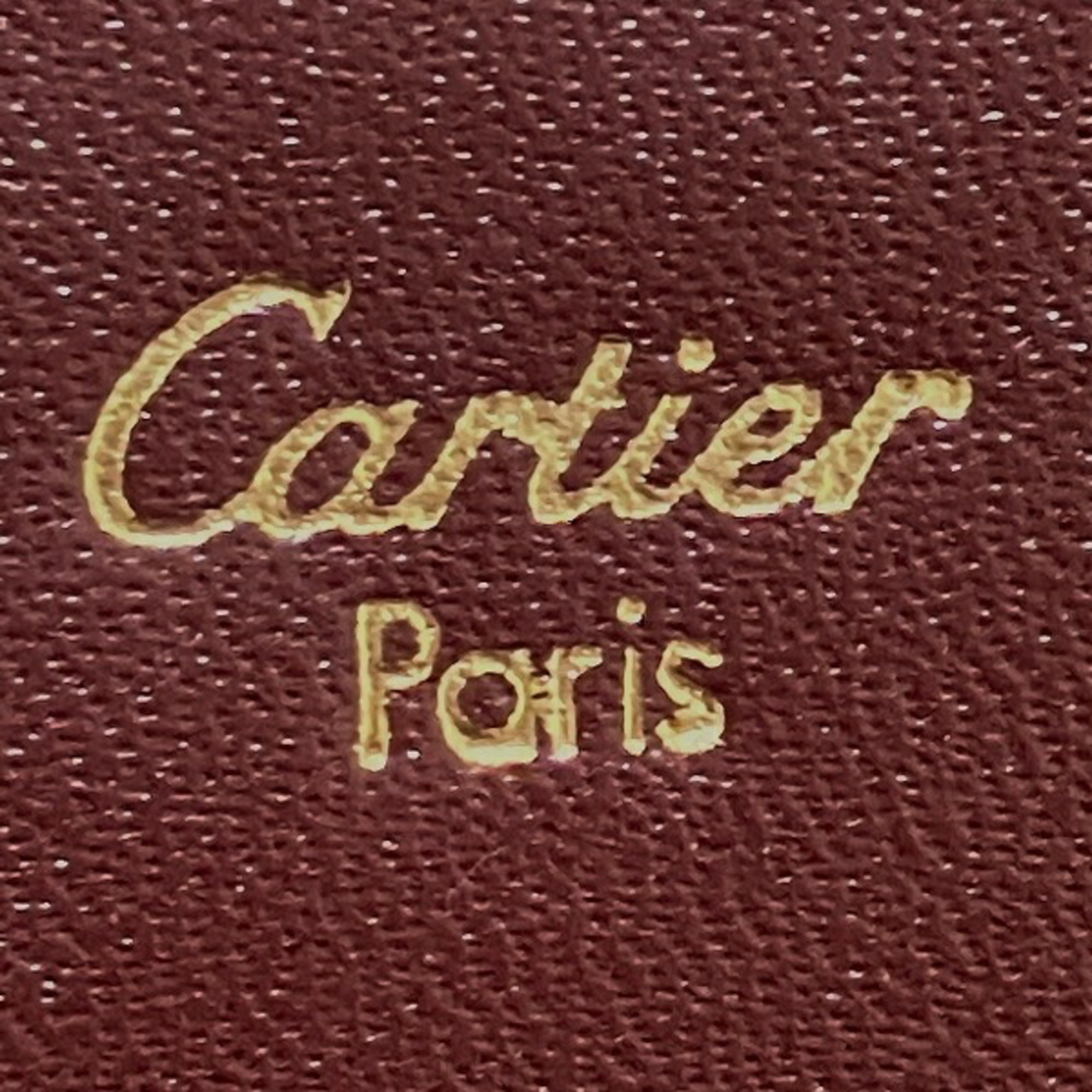 Cartier Mustline Wallet Trifold Unisex