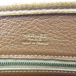 Hermes Women's Leather Tote Bag Brown