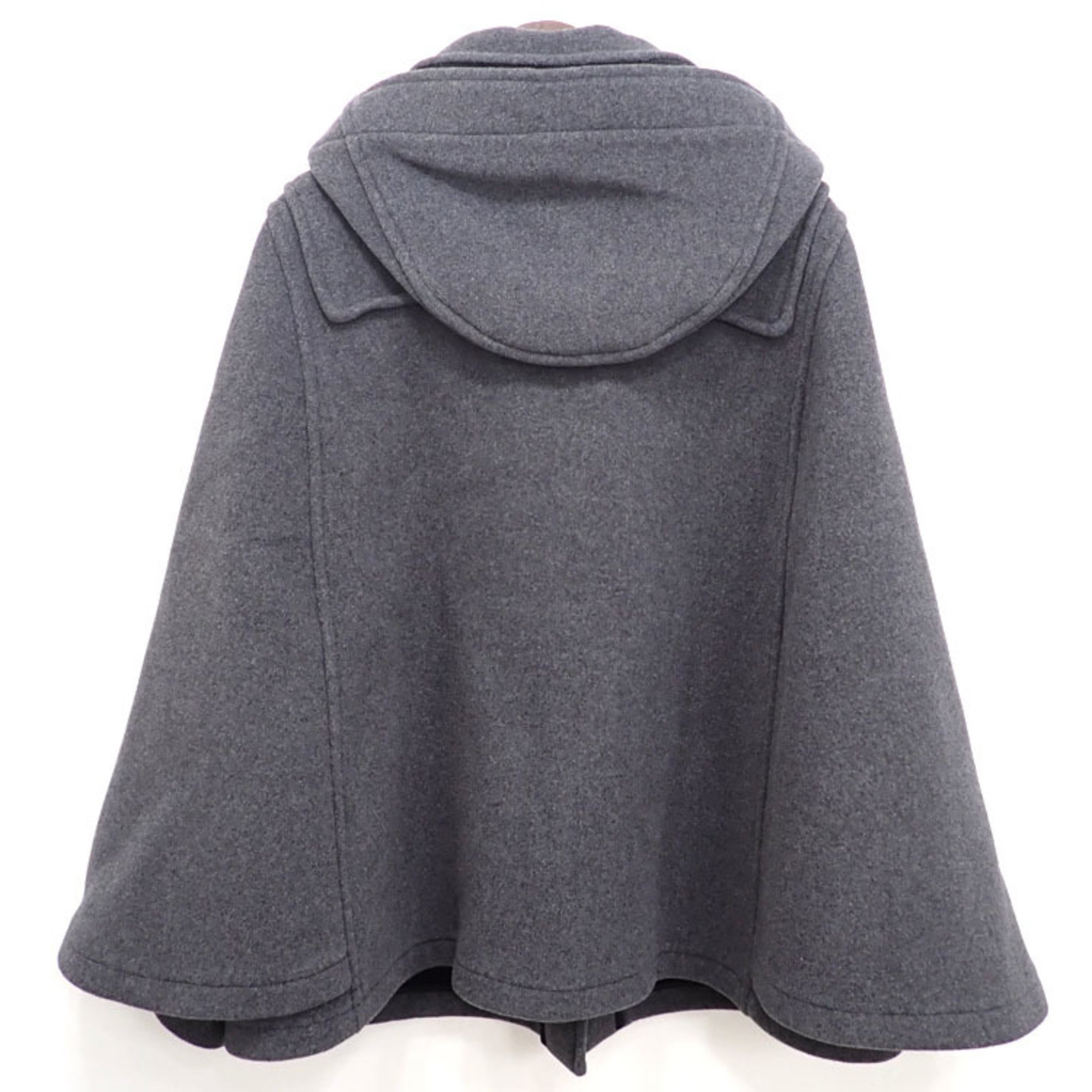 Gloverall Poncho Women's Wool and Others Gray XL Size LS6002CT-ACP Cape Clothes