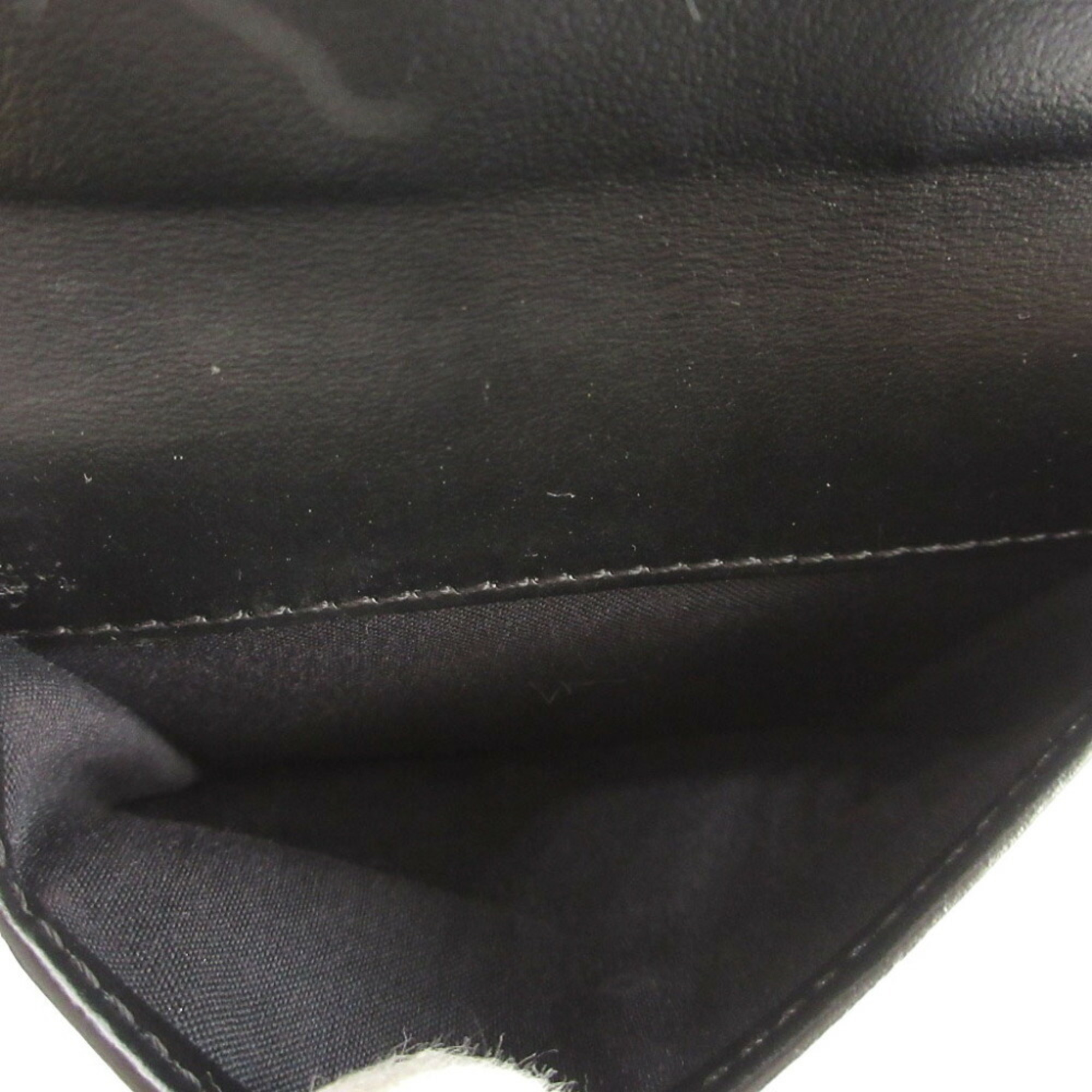 Fendi F is 8M0387 Leather Black Bifold Wallet