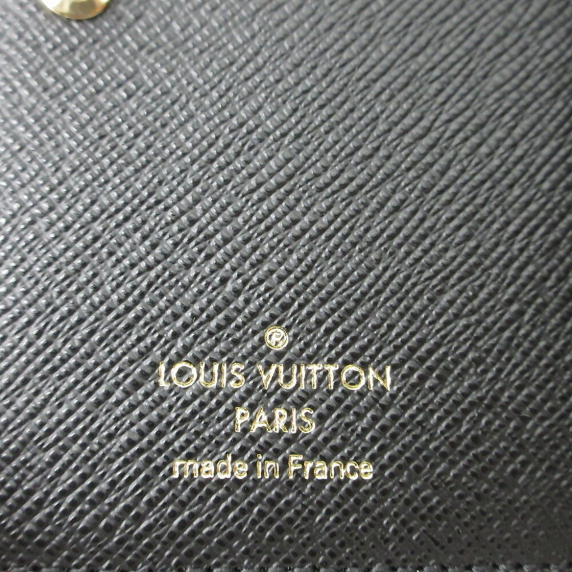 Louis Vuitton Monogram Reverse M81461 IC Chip Portefeuille Roux Wallet