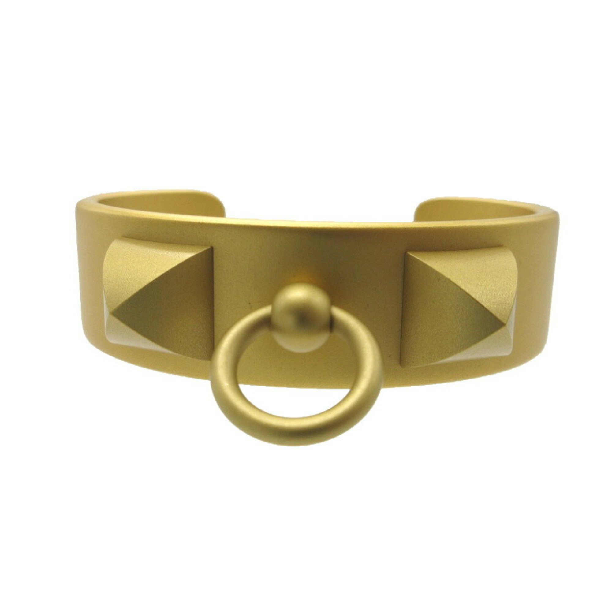 Hermes Medor Corriedosian T2 Metal Gold Bangle