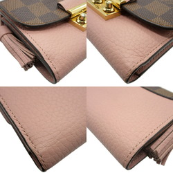 Louis Vuitton N60208 Damier Leather Portefeuille Croisette Magnolia Wallet