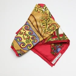 HERMES Kare90 Festival Hermes Red Scarf