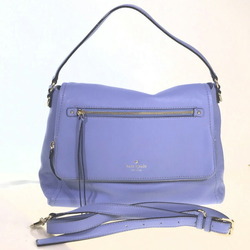 Kate Spade Handbag Calf 2WAY Blue Shoulder Bag