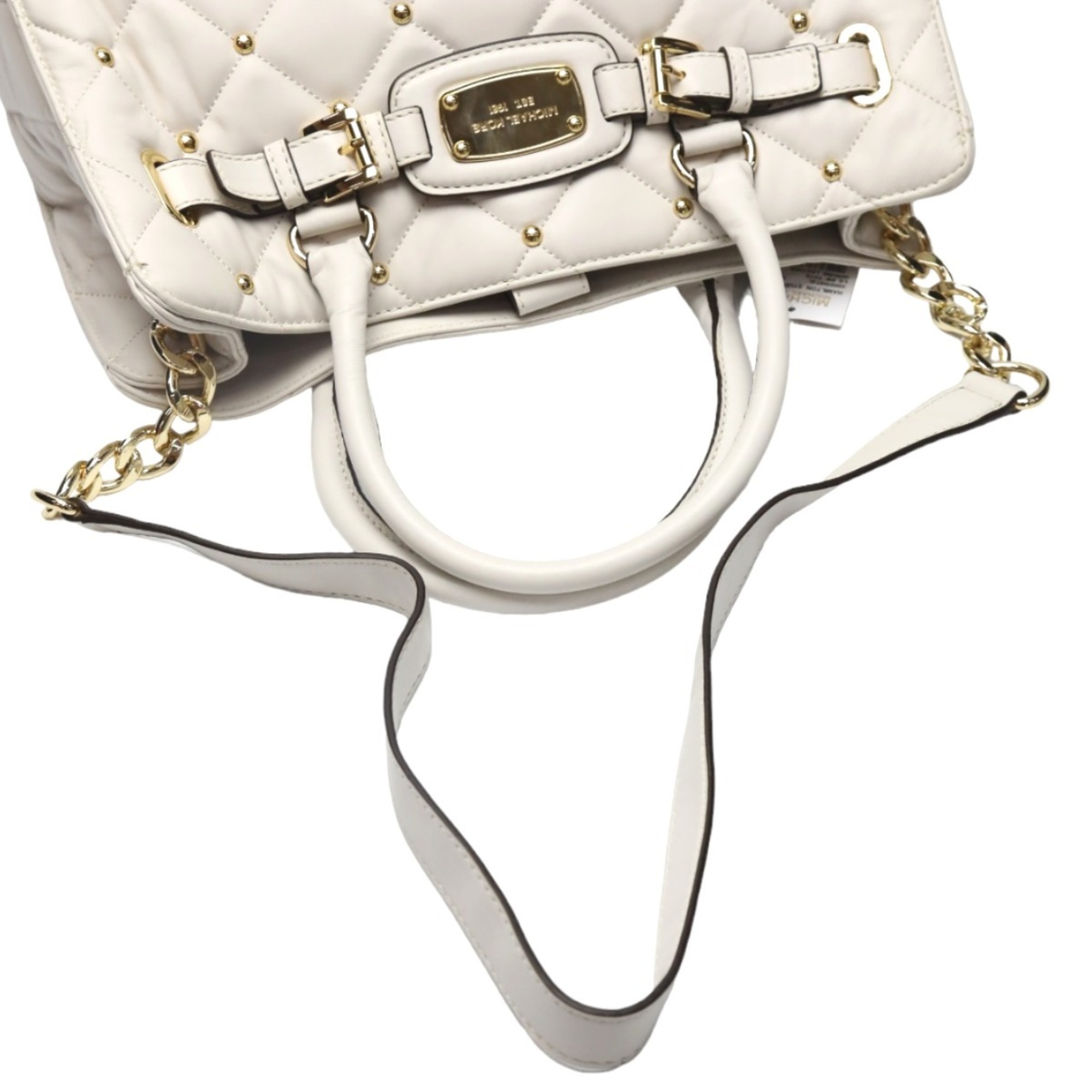 Michael Kors 2WAY Shoulder Bag White Handbag