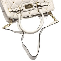 Michael Kors 2WAY Shoulder Bag White Handbag