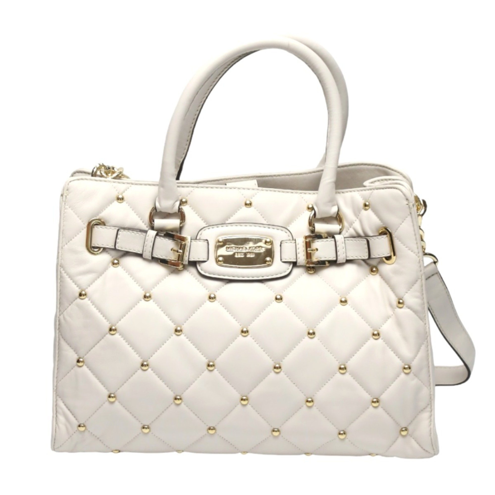 Michael Kors 2WAY Shoulder Bag White Handbag