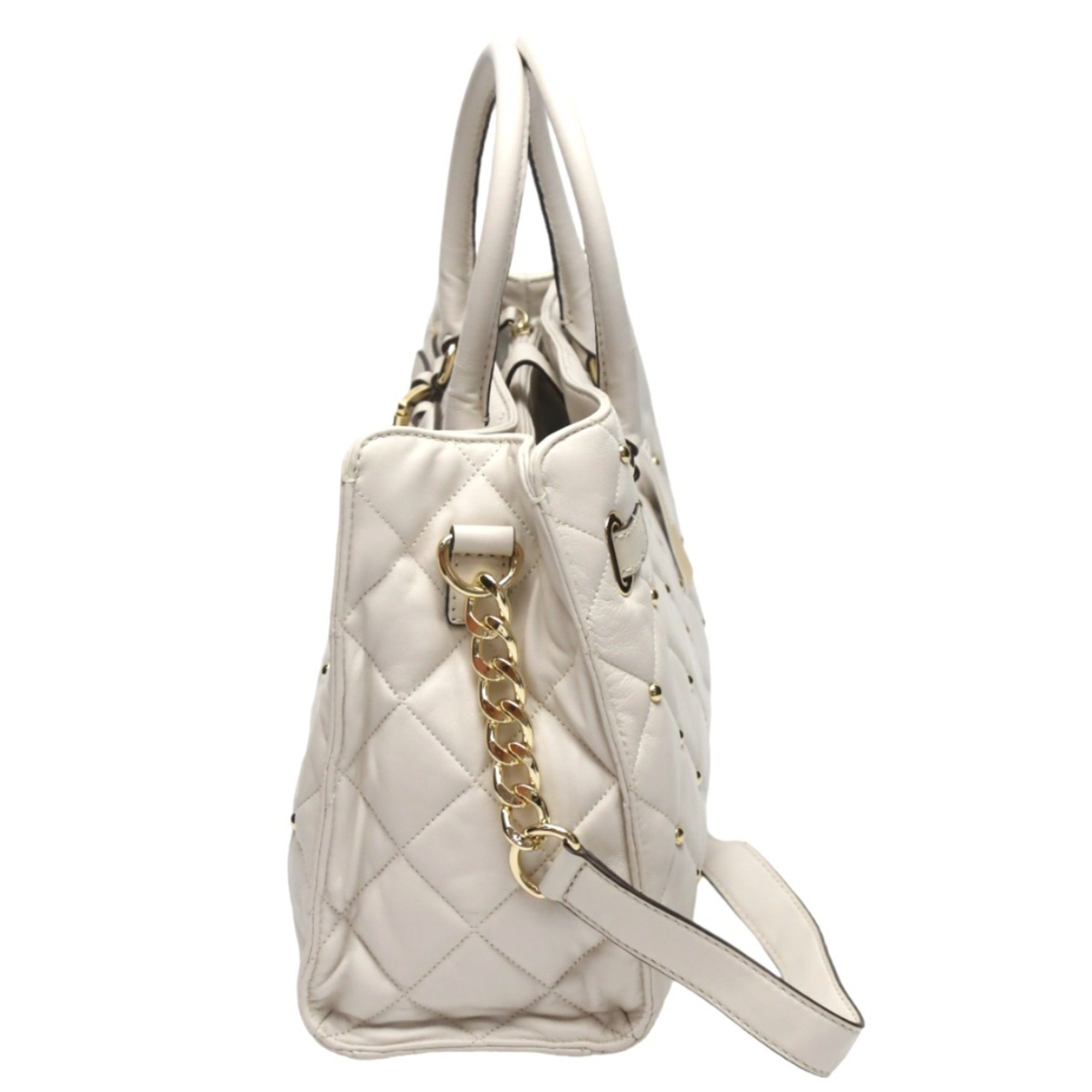 Michael Kors 2WAY Shoulder Bag White Handbag