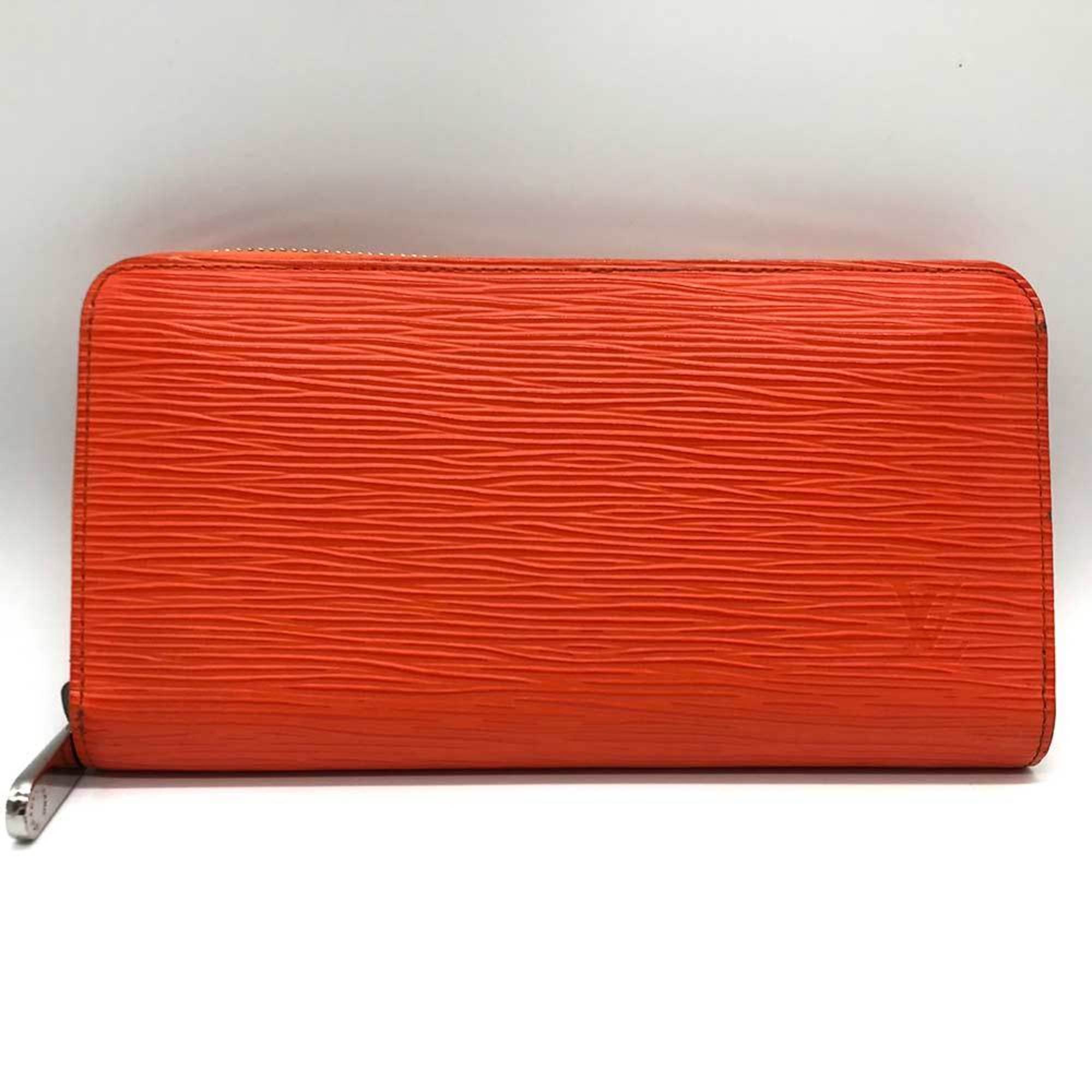 Louis Vuitton Long Wallet Round Zippy Epi Orange Day Limited M82332 LOUISVUITTON