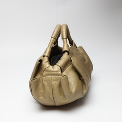 LOEWE Nappa Aire Leather Lightweight Gold Handbag