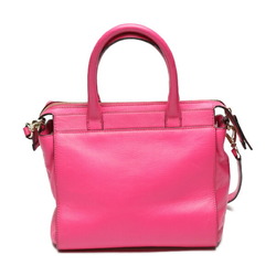 Kate Spade Calf Shoulder 2WAY Pink Handbag