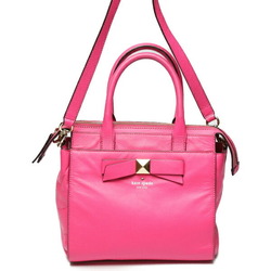 Kate Spade Calf Shoulder 2WAY Pink Handbag