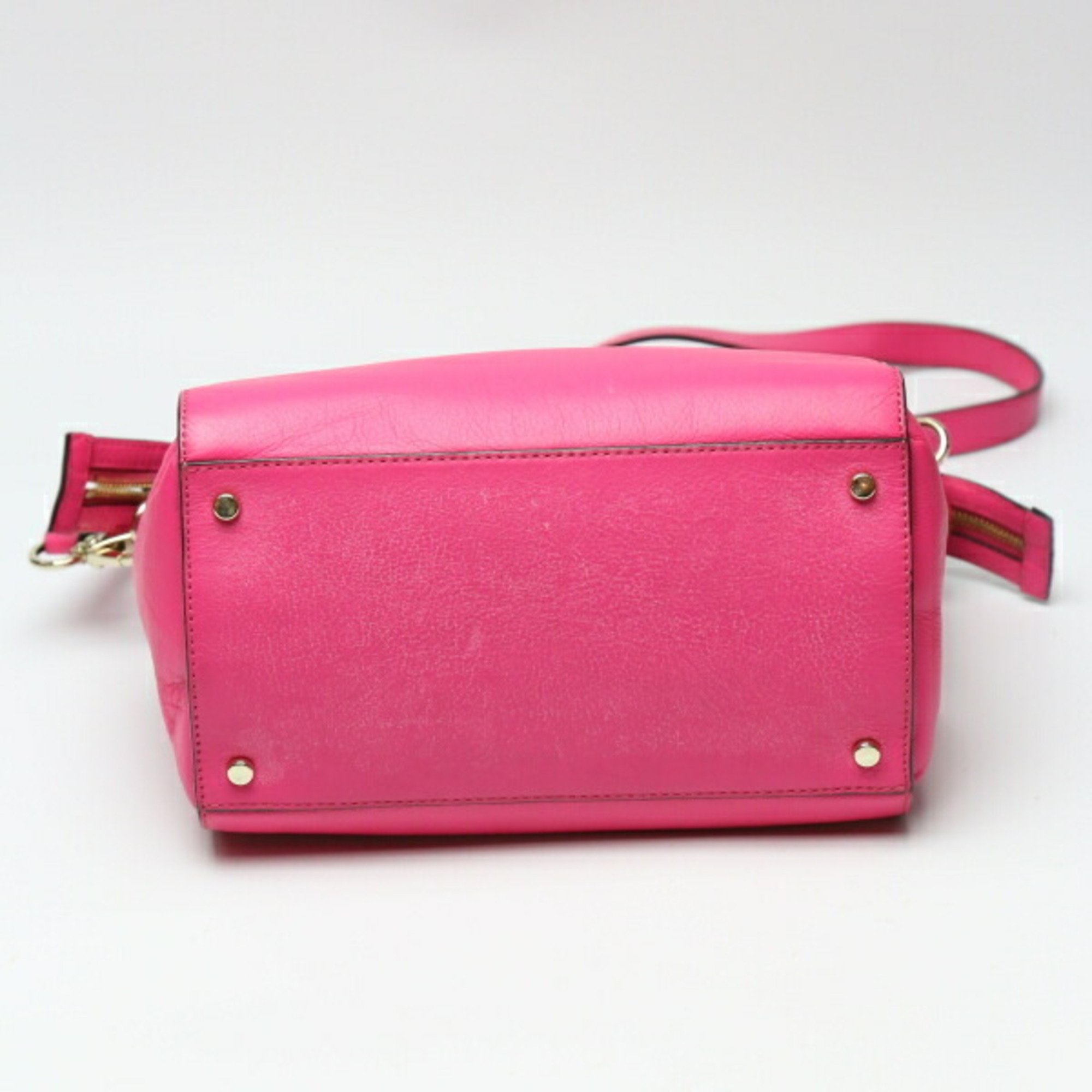 Kate Spade Calf Shoulder 2WAY Pink Handbag