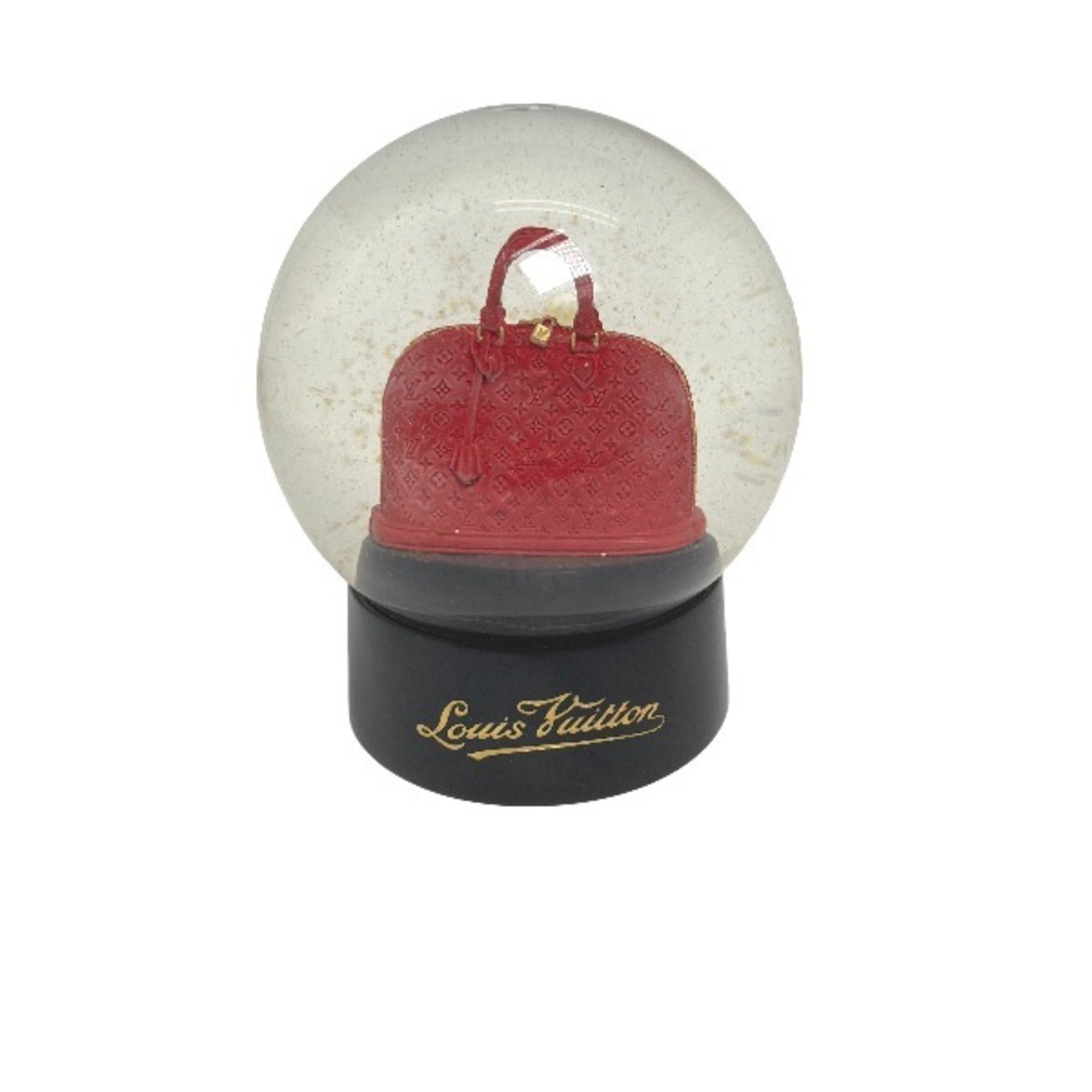 LOUIS VUITTON Snow Globe Alma Louis Vuitton Red x Black Object LV