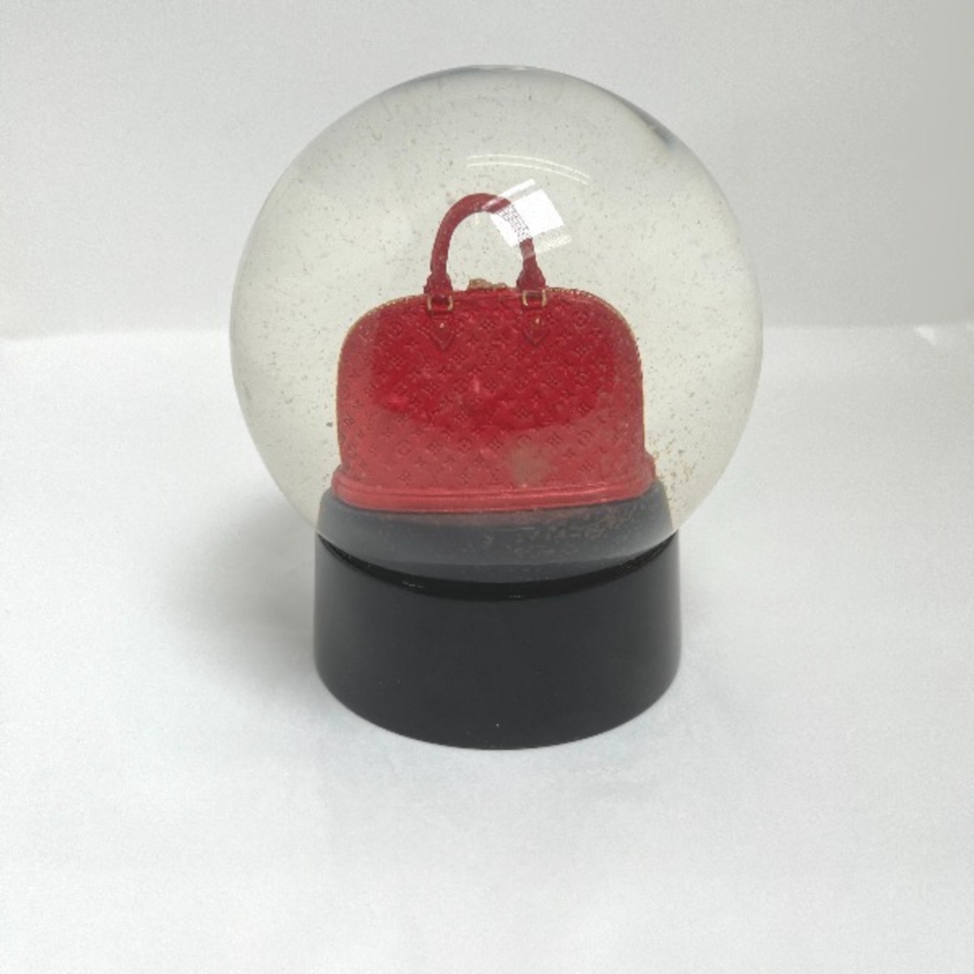 LOUIS VUITTON Snow Globe Alma Louis Vuitton Red x Black Object LV