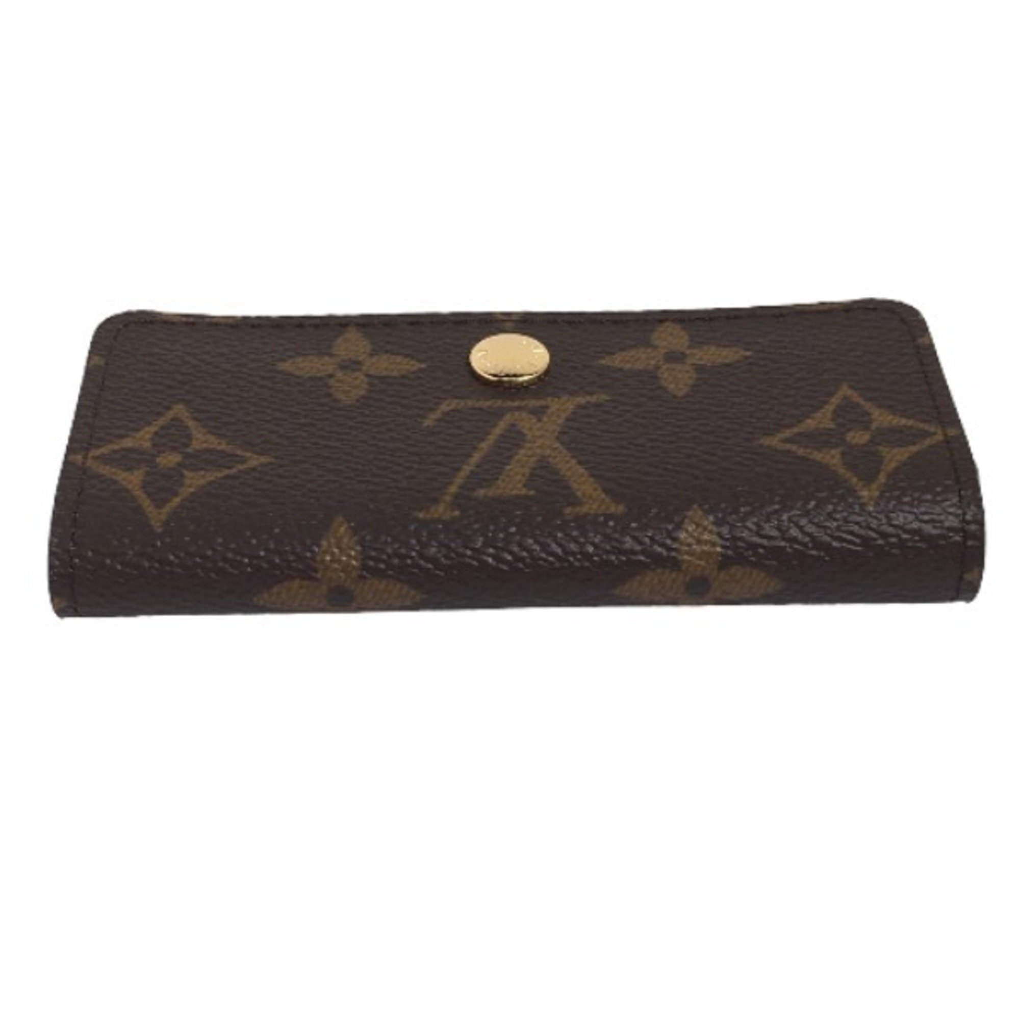 LOUIS VUITTON 4 Monogram Multicle M69517 Louis Vuitton Brown Key Case LV