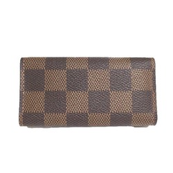 LOUIS VUITTON 4 Key Case Damier Multicle N62631 Louis Vuitton Brown LV