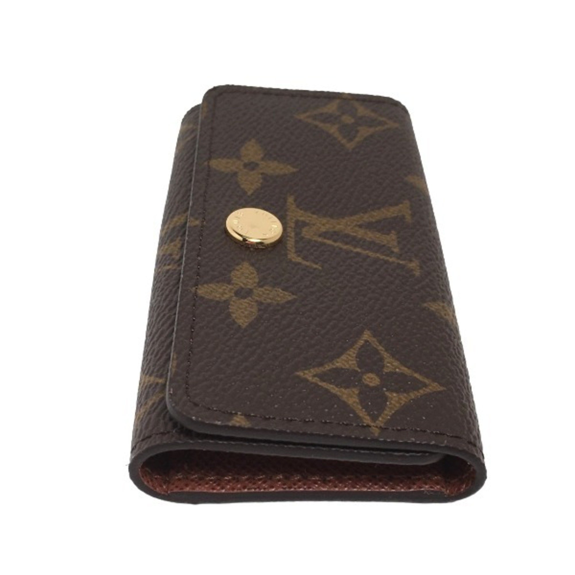 LOUIS VUITTON 4 Monogram Multicle M69517 Louis Vuitton Brown Key Case LV