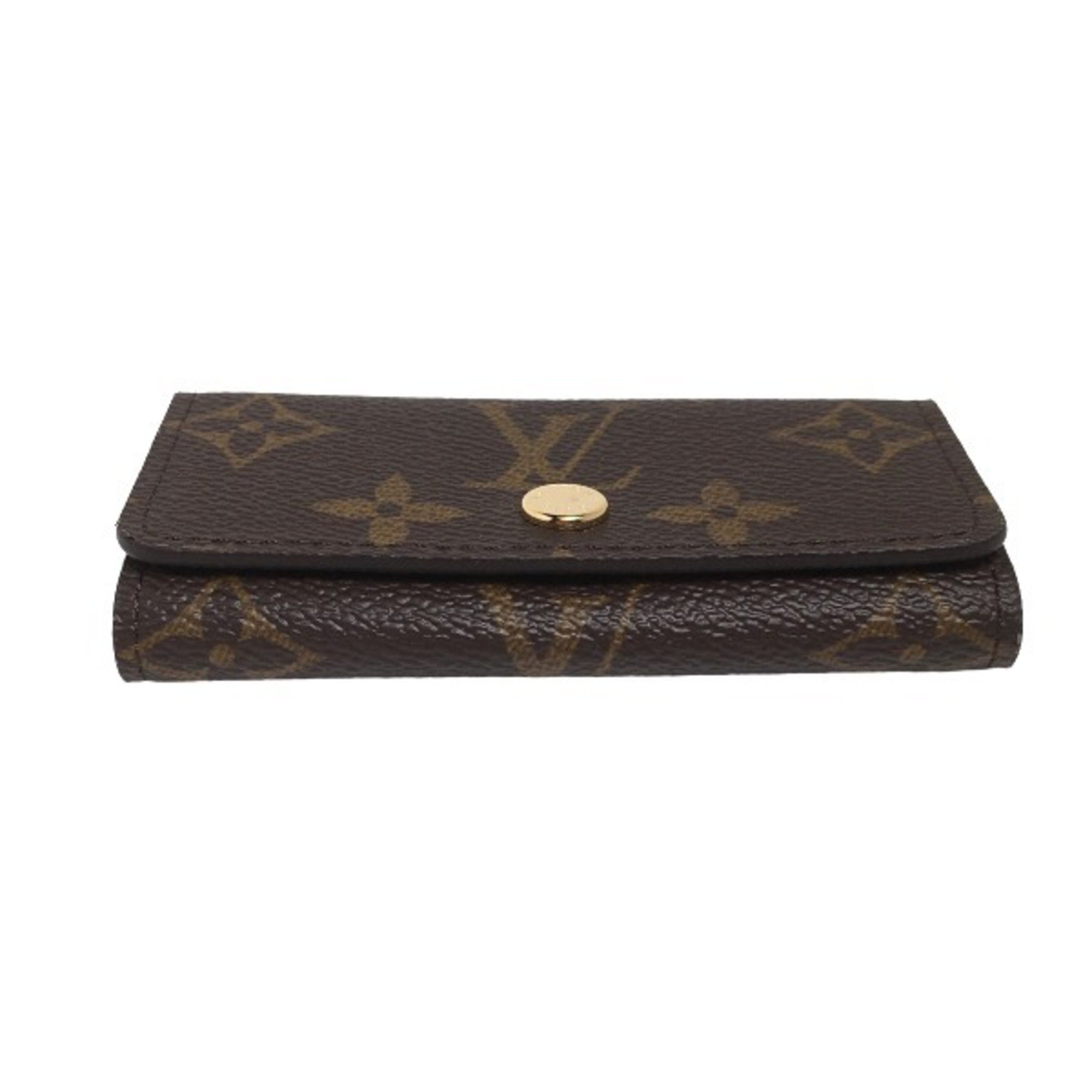 LOUIS VUITTON 4 Monogram Multicle M69517 Louis Vuitton Brown Key Case LV