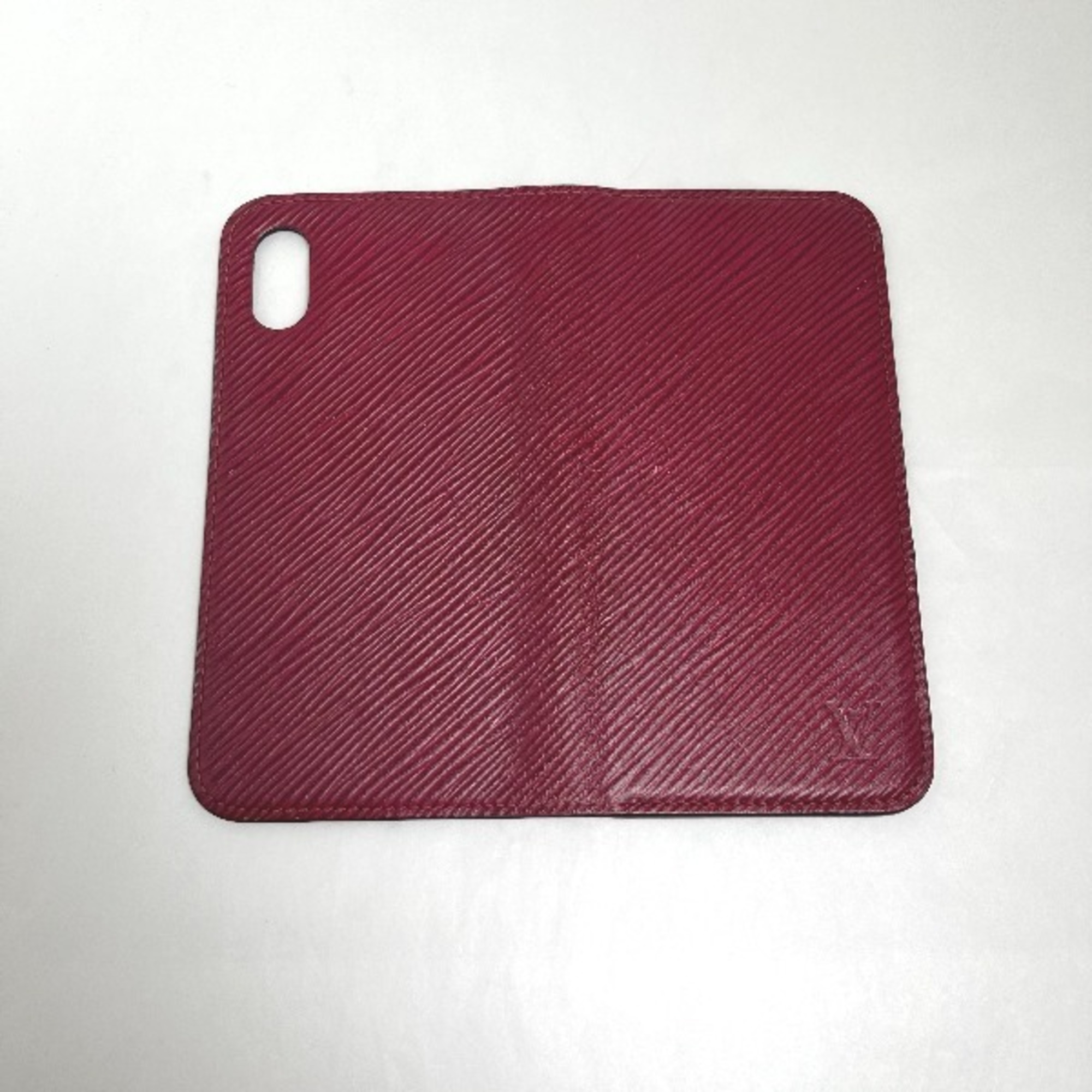 LOUIS VUITTON iPhoneX/XS Folio Epi Notebook Type M64468 Louis Vuitton Fuchsia Smartphone Case LV