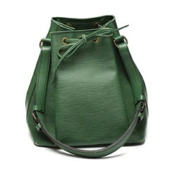 LOUIS VUITTON Petit Noe Epi Drawstring M44104 Louis Vuitton Borneo Green Shoulder Bag LV