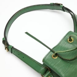 LOUIS VUITTON Petit Noe Epi Drawstring M44104 Louis Vuitton Borneo Green Shoulder Bag LV