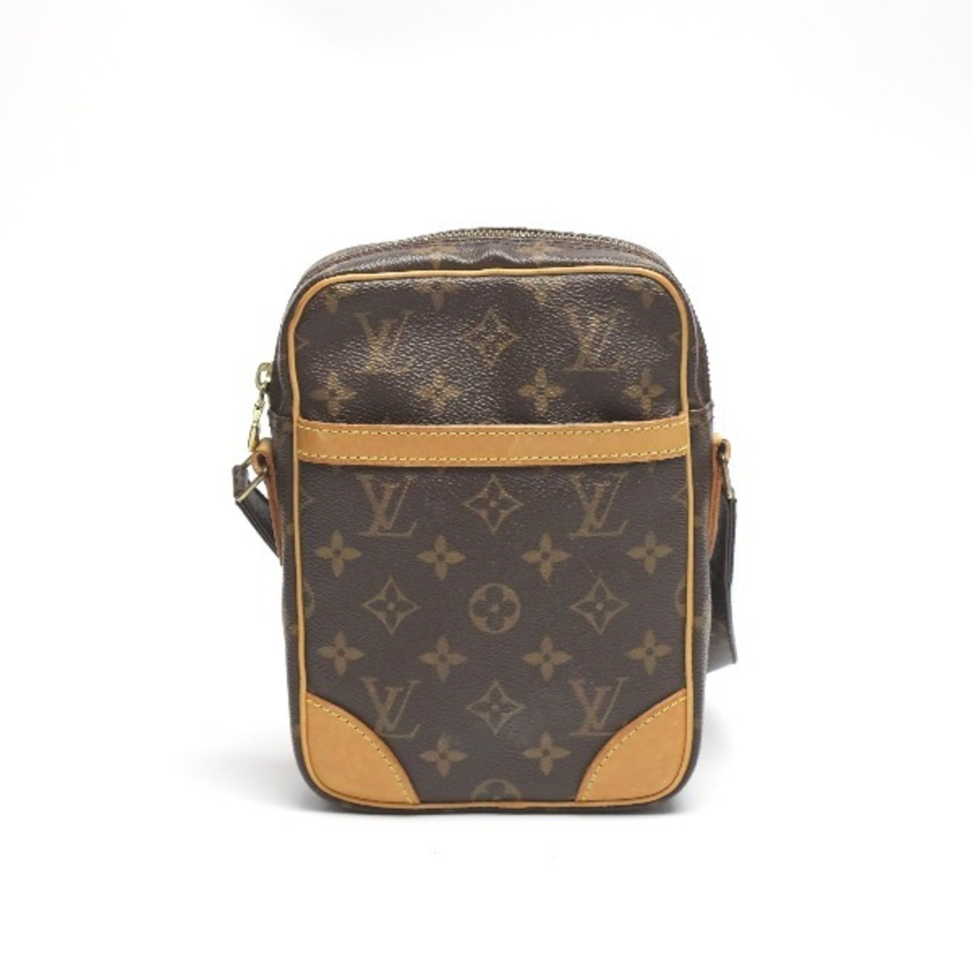 LOUIS VUITTON Danube Monogram Crossbody M45266 Louis Vuitton Brown Shoulder Bag LV