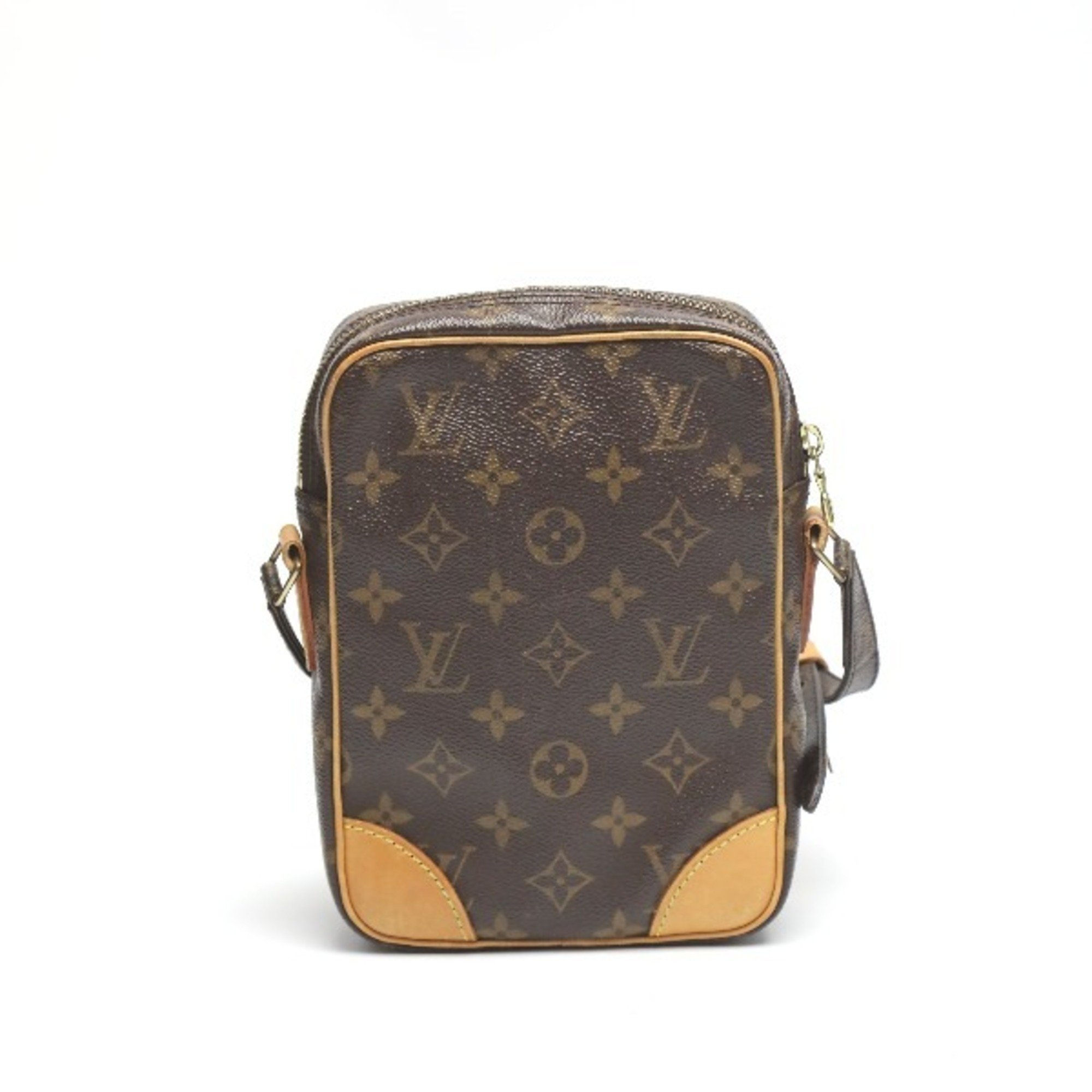 LOUIS VUITTON Danube Monogram Crossbody M45266 Louis Vuitton Brown Shoulder Bag LV